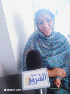 الناشطة الحقوقية الصحراوية ” زهراء حيدرا ” تعري  واقع الانفصاليين
